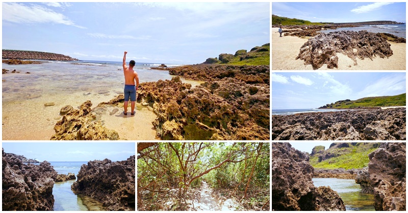 墾丁玩水景點 小巴里島岩海灘～台版馬爾地夫，徜徉沙灘與珊瑚礁天然泳池