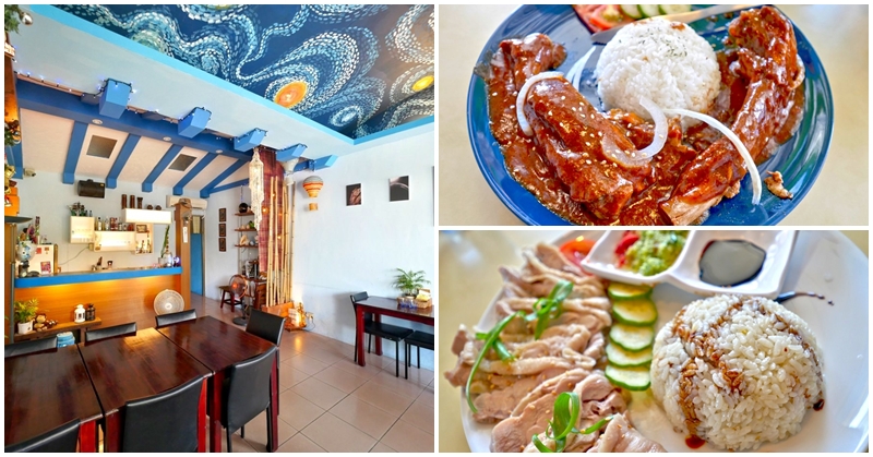 台東市區聚餐 迷宮餐廳多國料理 海南雞飯+豬肋排～台東隱藏版美食，用美食環遊世界