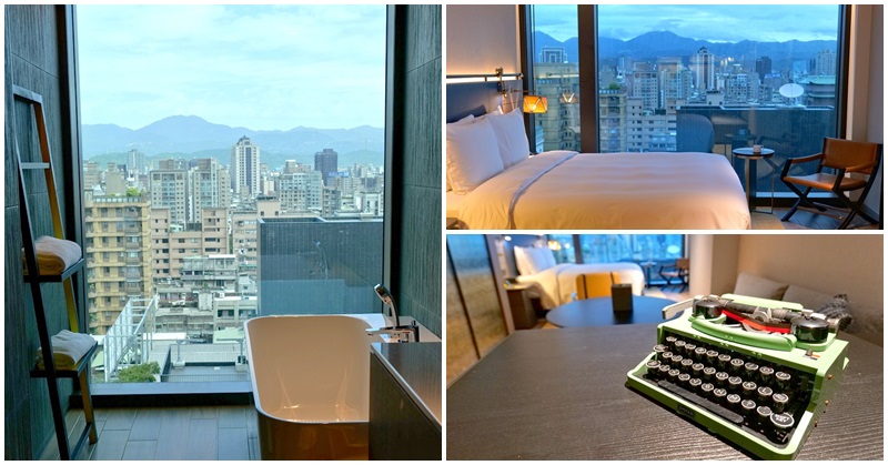 台北時代寓所 Hotel Resonance Taipei 尊榮客房開箱～臥房浴室都有大片景觀窗，彷彿漂浮城市中