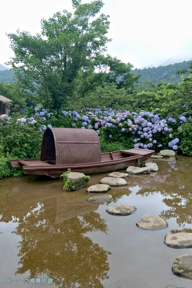 竹子湖花與樹繡球花園