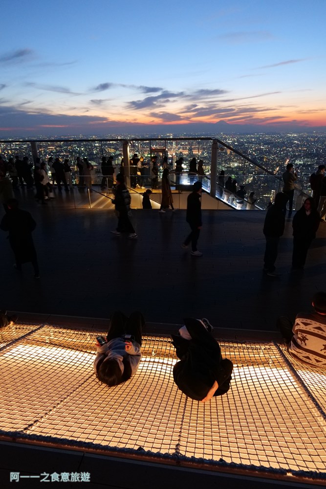 澀谷sky.東京展望台 富士山