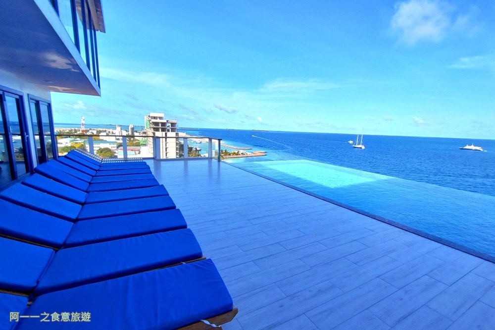 Kaani Palm Beach 馬爾地夫居民島住宿.Maafushi.hotel.pool.