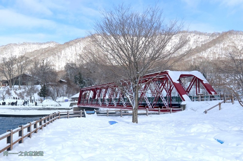 北海道千歲.支芴湖山線鐵橋