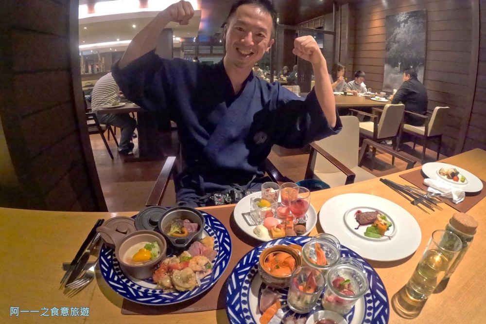 支笏湖鶴雅水之謌晚餐.北海道飯店吃到飽.buffet