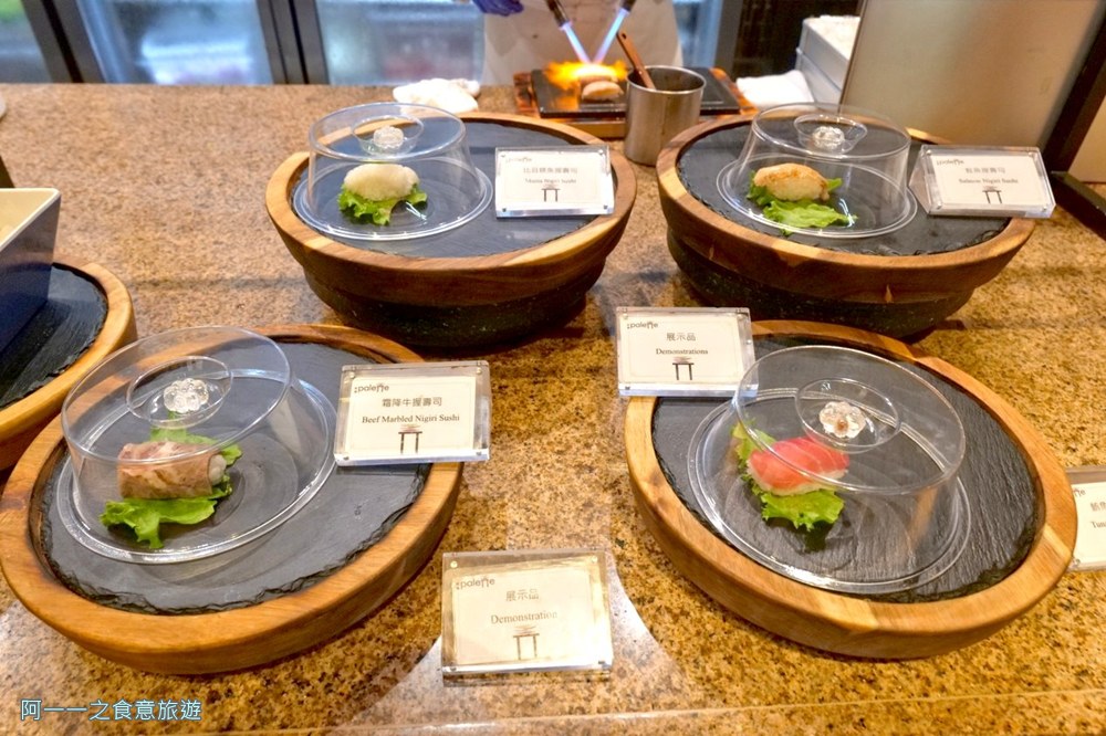 台北美福大飯店彩匯自助餐廳 握壽司吃到飽