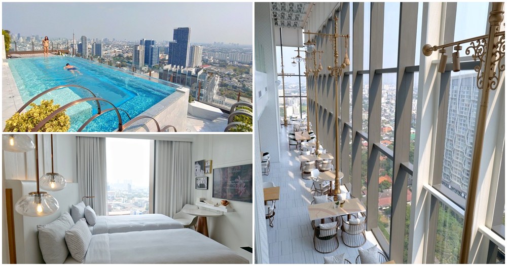 曼谷無邊際泳池飯店 INNSiDE Bangkok Sukhumvit｜高空景觀飯店 金色鞦韆超好拍