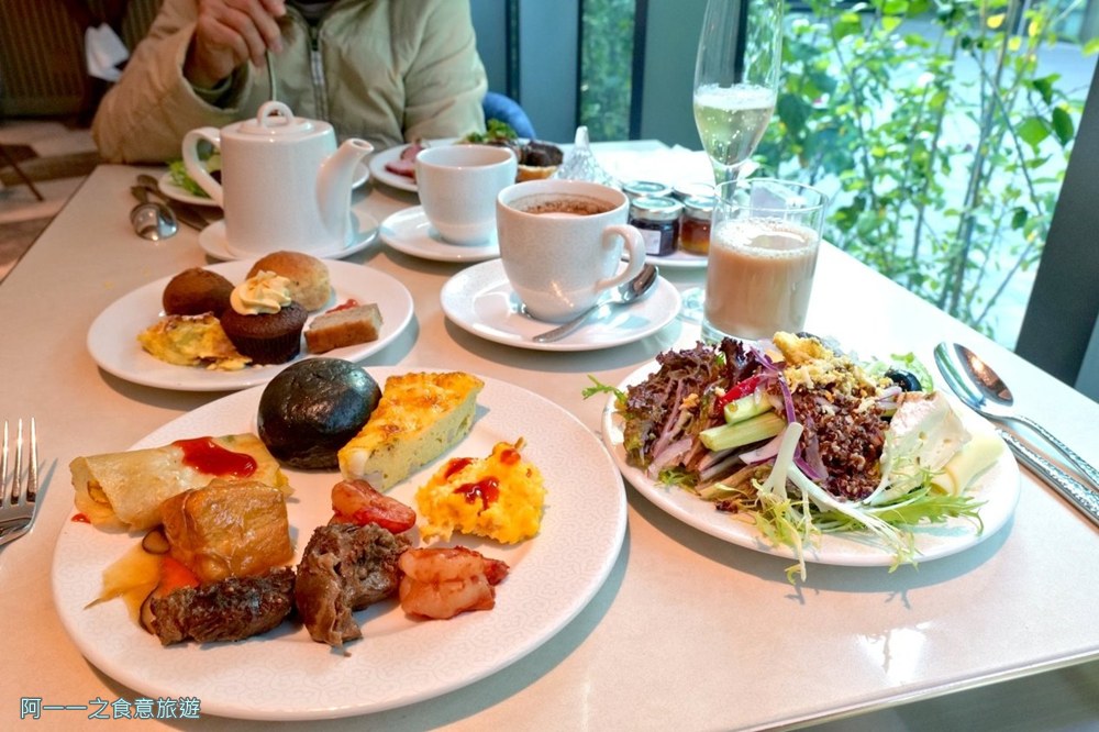 台中勤美洲際酒店.行政酒廊.早餐吃到飽