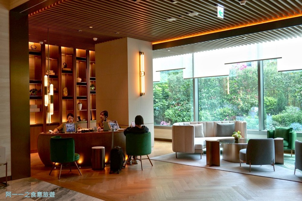 台中勤美洲際酒店大廳