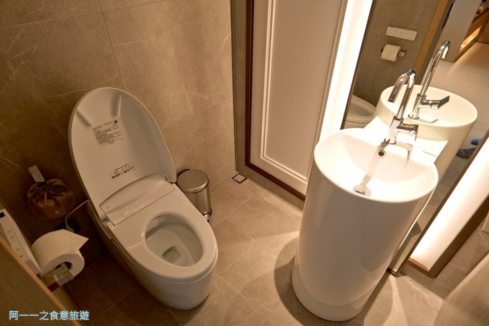台中勤美洲際酒店行政客房廁所