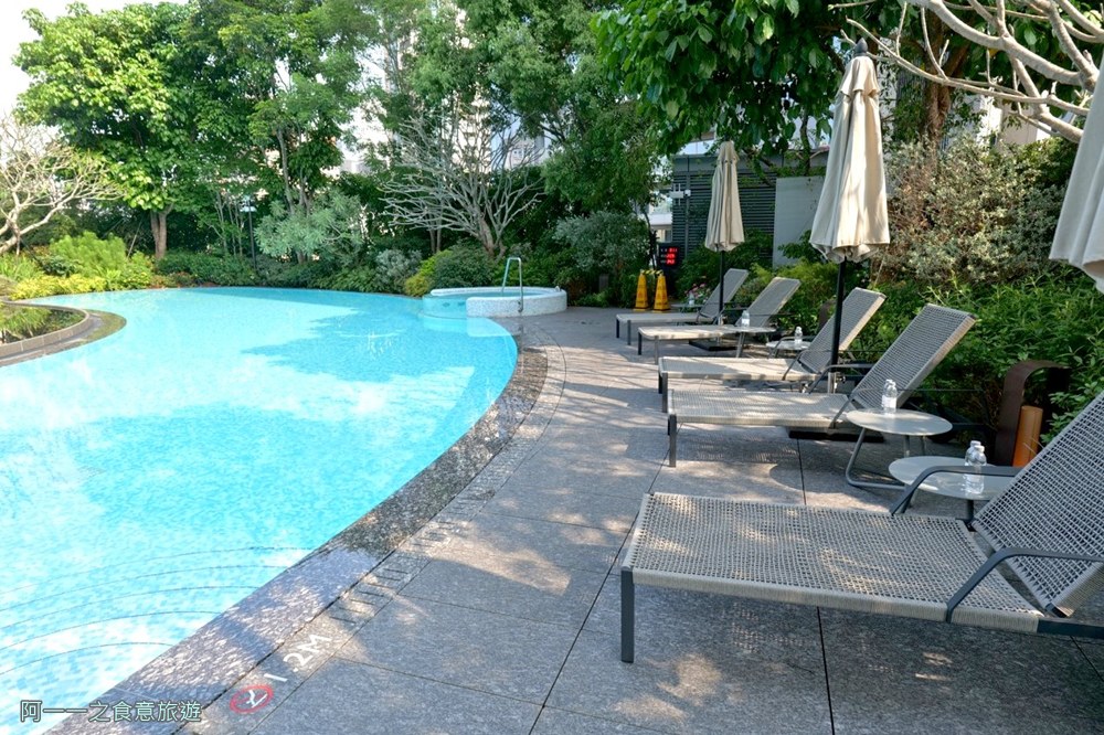 台中勤美洲際酒店泳池