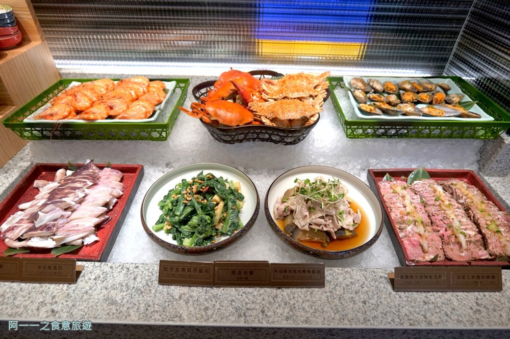 NAGOMI雅新光A8店.台北日本料理吃到飽.生魚片.握壽司.海鮮螃蟹