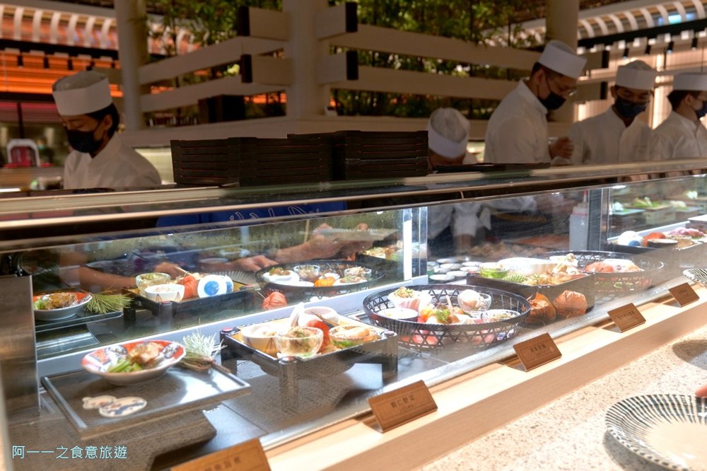 NAGOMI雅新光A8店.台北日本料理吃到飽.生魚片.握壽司.海鮮螃蟹