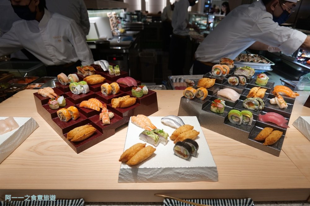 NAGOMI雅新光A8店.台北日本料理吃到飽.生魚片.握壽司.海鮮螃蟹