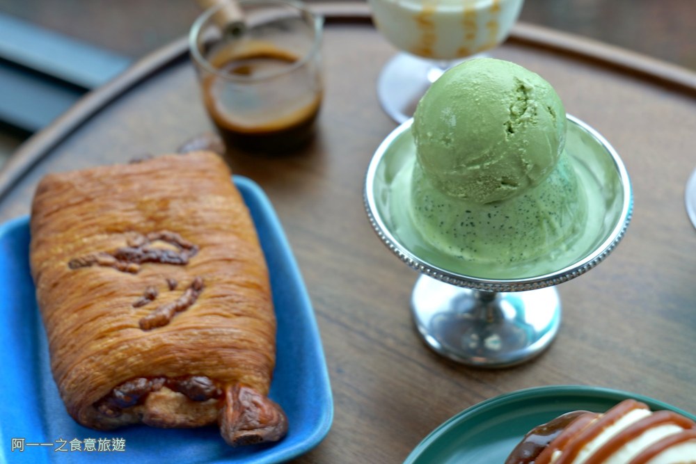 暇咖啡.抹茶布丁