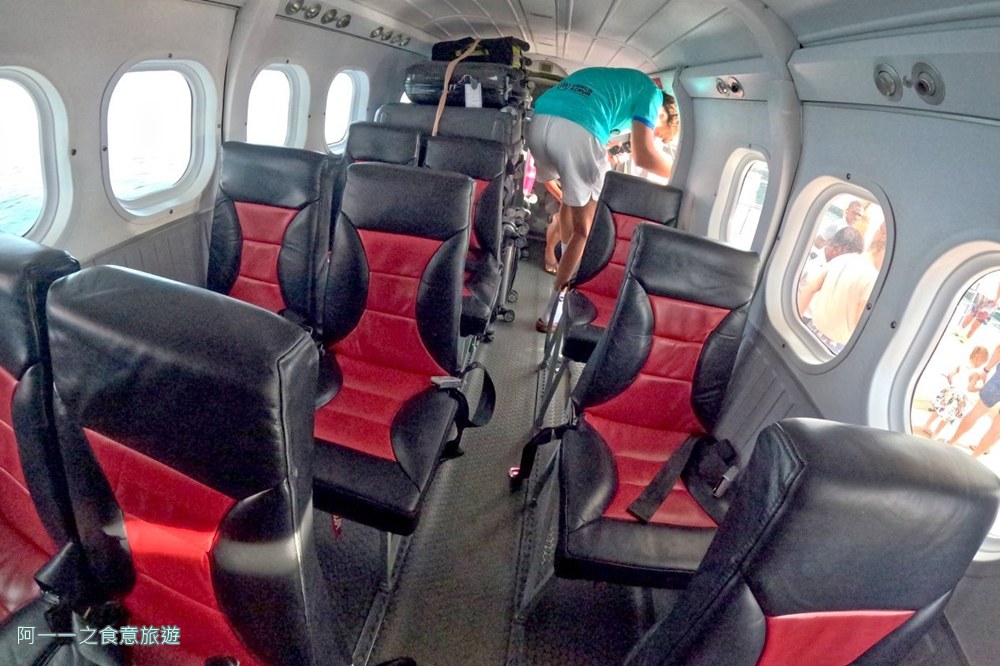 馬爾地夫水上飛機座位配置