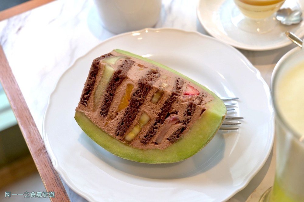 la.vie.bonbon.信義安和美食.甜點.哈密瓜蛋糕.