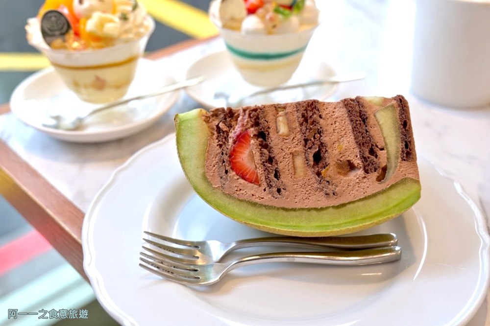 la.vie.bonbon.信義安和美食.甜點.哈密瓜蛋糕.