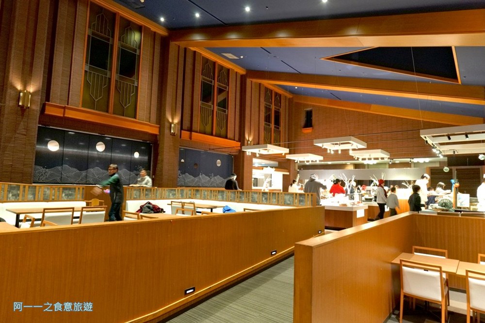 星野TOMAMU渡假村.Buffet.Dining.hal.螃蟹海鮮吃到飽