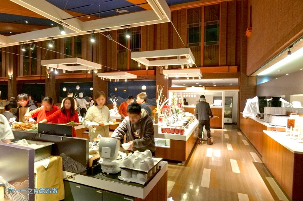 星野TOMAMU渡假村.Buffet.Dining.hal.螃蟹海鮮吃到飽