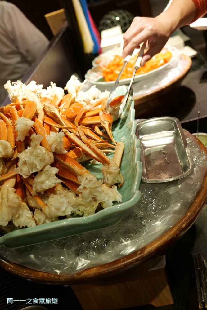 星野TOMAMU渡假村.Buffet.Dining.hal.松葉蟹海鮮吃到飽