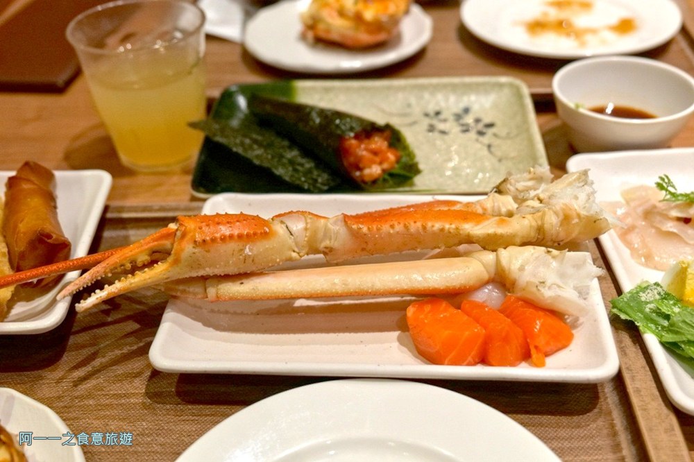 星野TOMAMU渡假村.Buffet.Dining.hal.螃蟹海鮮吃到飽