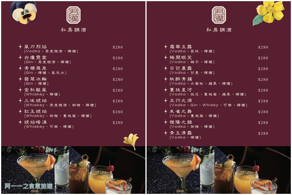 君曜雞湯.火鍋.台北101站美食.菜單