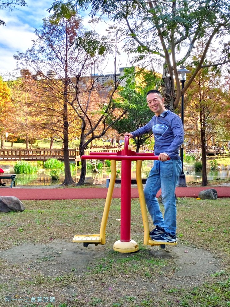 新莊頭前運動公園.台北落羽松秘境.環狀線幸福站景點