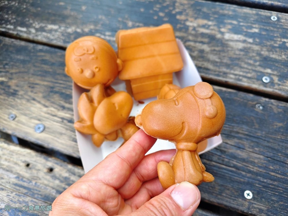 史努比花生飲茶快閃店 台北華山免費展覽.造型雞蛋糕