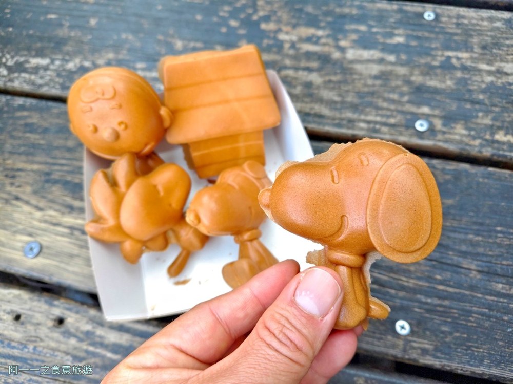 史努比花生飲茶快閃店 台北華山免費展覽.造型雞蛋糕