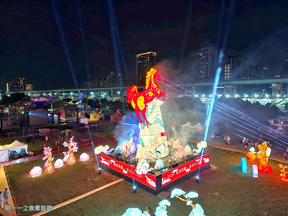 2026新北燈會.線條小狗.主燈秀