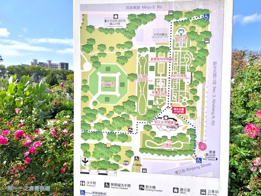 台北玫瑰園.新生公園.賞花景點.免費