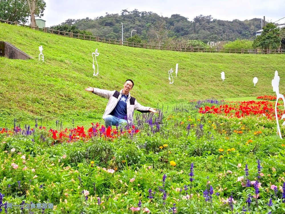 大溝溪親水步道.台北內湖秘境.花海