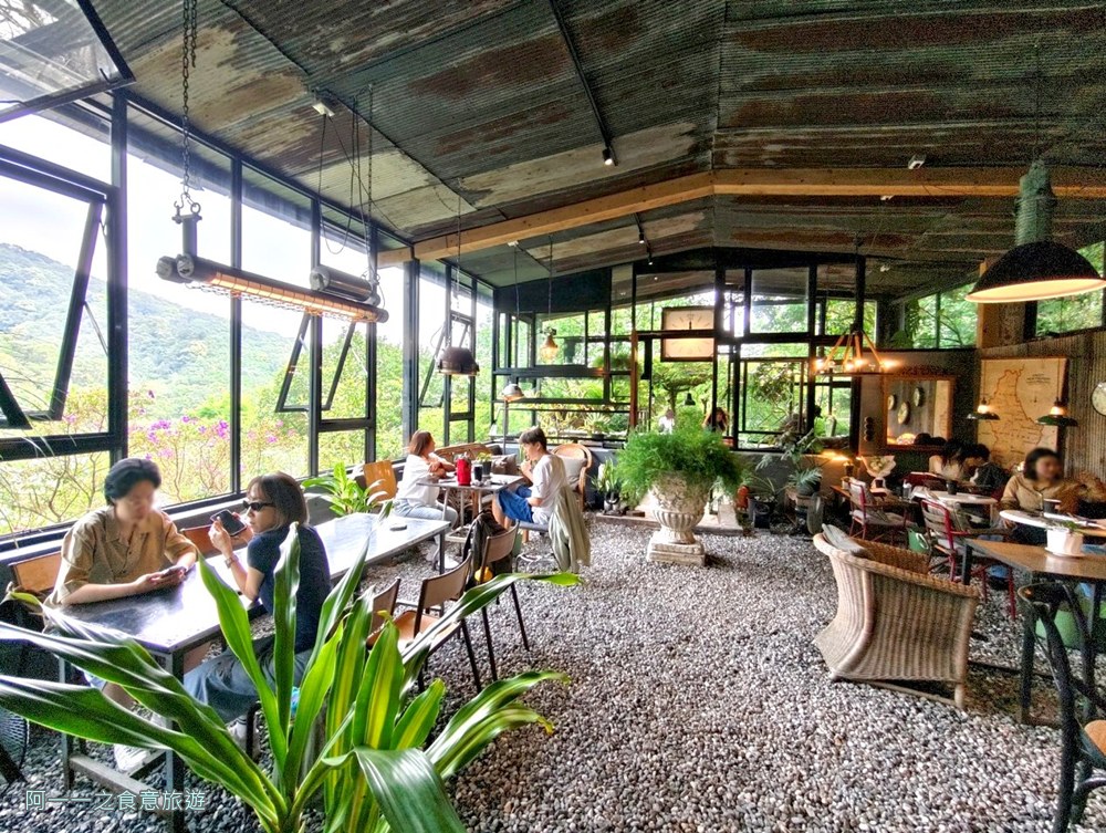 野人花園.陽明山景觀餐廳.台北不限時咖啡廳