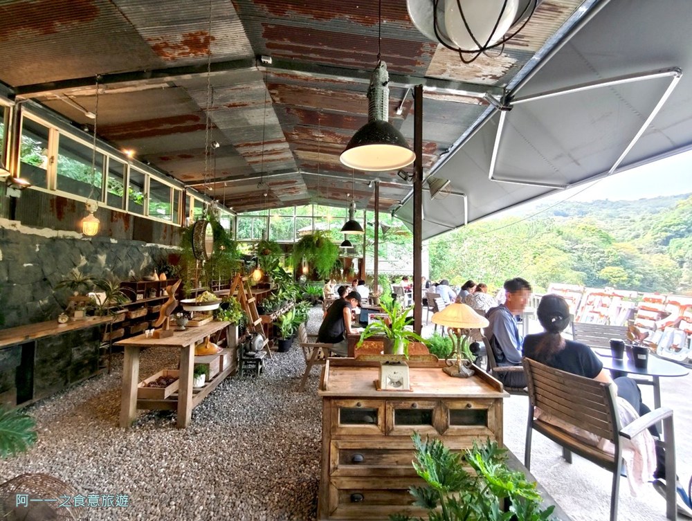 野人花園.陽明山景觀餐廳.台北不限時咖啡廳